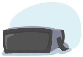 Illustratie van VR-bril