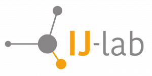 Logo IJ-lab de onderzoekstak van Therapieland en Gezondeboel