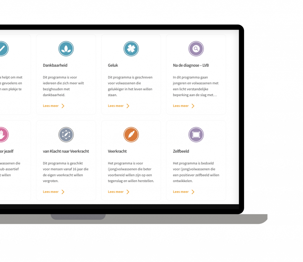 Zelfhulp programma's laptop